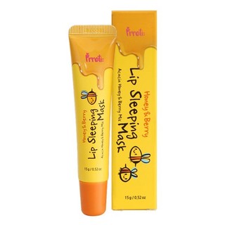 韓國 Prreti 蜂蜜 莓果 晚安 唇膜 (15g) 嘴唇 唇部 保養 修護 唇紋 乾裂【小三美日】D188657