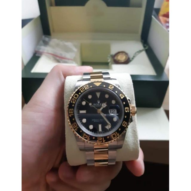 已交流 勞力士116713 Rolex Gmt Master 116713ln 非116710 116613 蝦皮購物