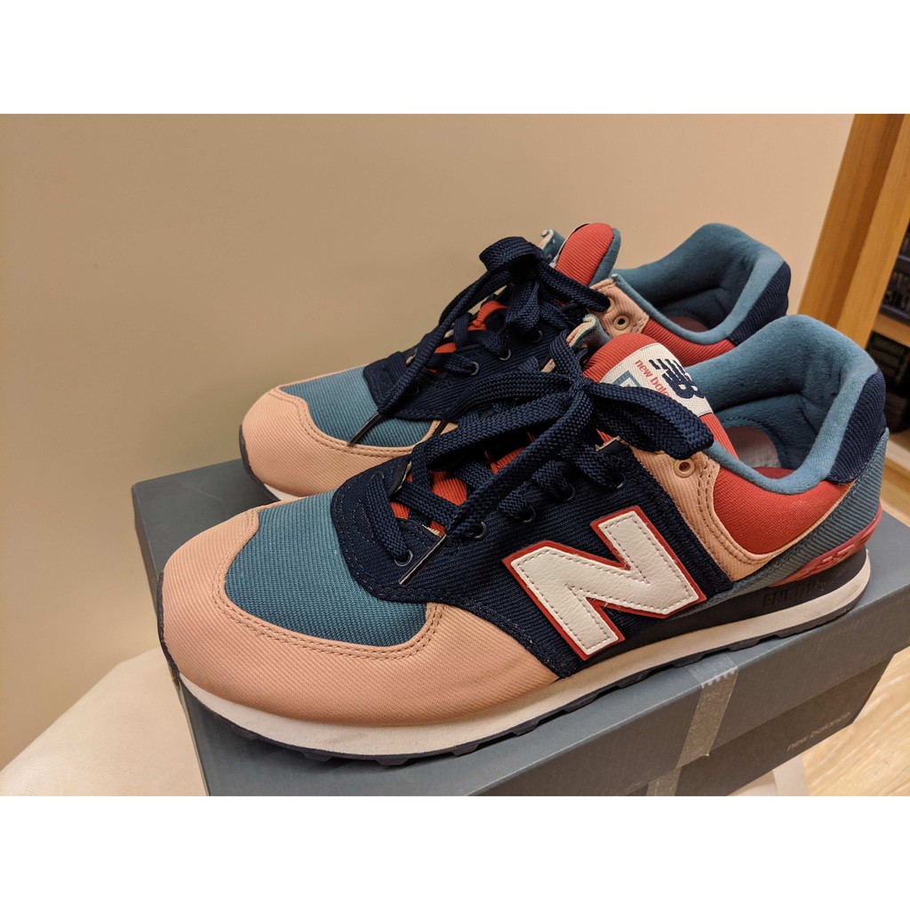 【二手球鞋】正品 NEW BALANCE ML 574 復古運動 經典休閒慢跑鞋 男鞋 ML574INA