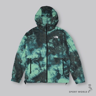 The North Face 男 連帽外套 抗UV 輕薄 風衣 拉鍊口袋 渲染NF0A7W8S957