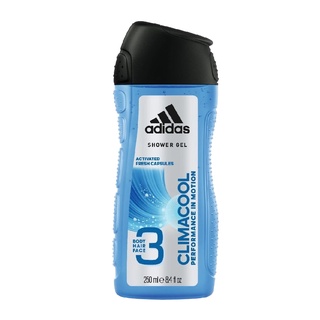 adidas愛迪達 男用三效動感香氛潔顏洗髮沐浴露 250ml