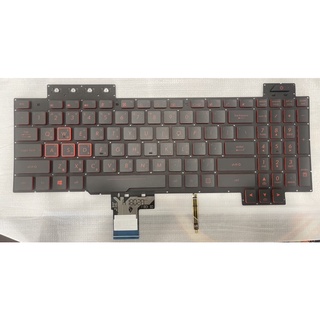華碩 ASUS FX505 FX505G FX505GD 繁體 鍵盤 黑鍵紅字