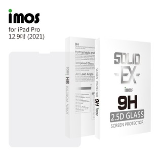 【賽門音響】imos iPad Pro 12.9吋 2018-2022 imos 2.5D平面滿版玻璃保護貼(另有霧面)