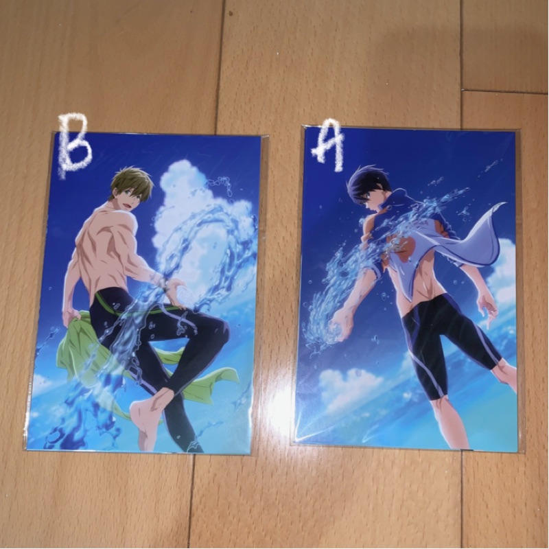 Free 男子游泳部road To The World 夢free 劇場版特典明信片 蝦皮購物