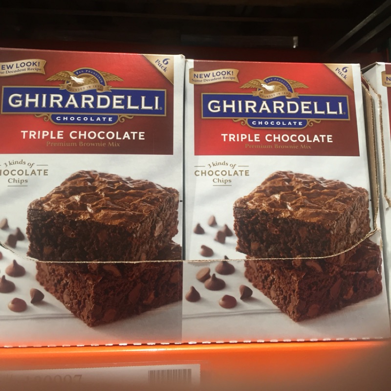 Costco代購-Ghirardelli巧克力布朗尼預拌粉