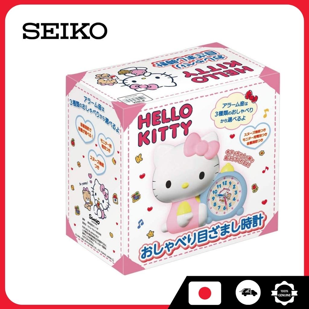 日本Seiko Alarm Clock Hello Kitty 鬧鐘白色 JF382A