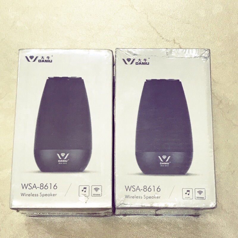 大牛 藍牙喇叭 WSA-8616 （兩件$450）