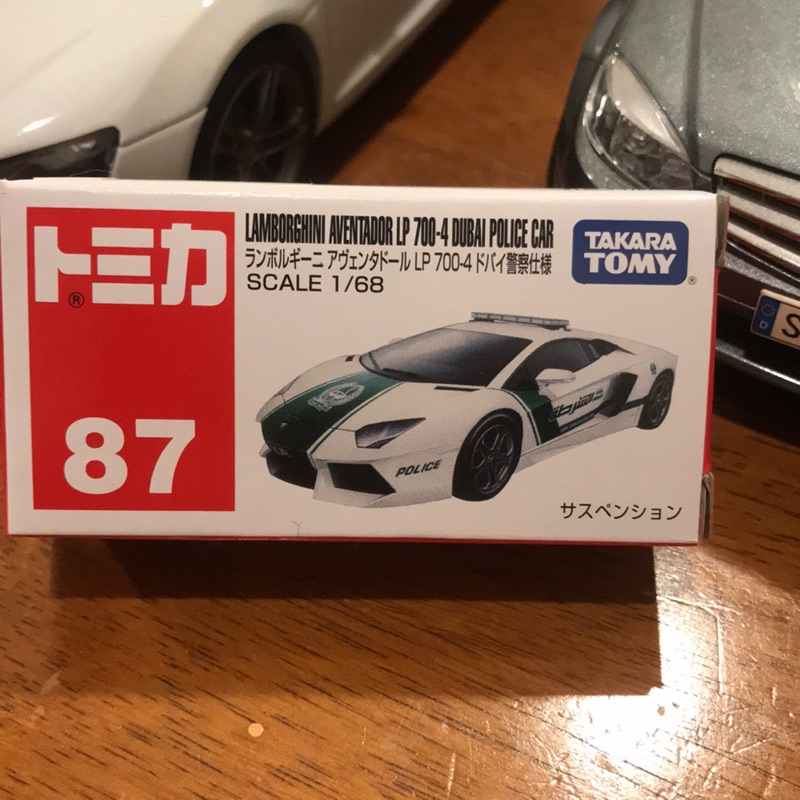 Tomica 87 Lamborghini lp700杜拜警車