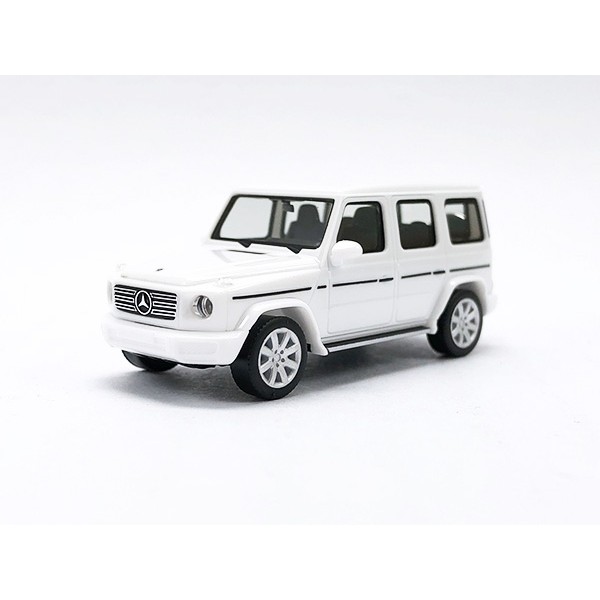 【秉田屋】現貨 Herpa Mercedes Benz 賓士 G-Class G Class W463 白 1/87