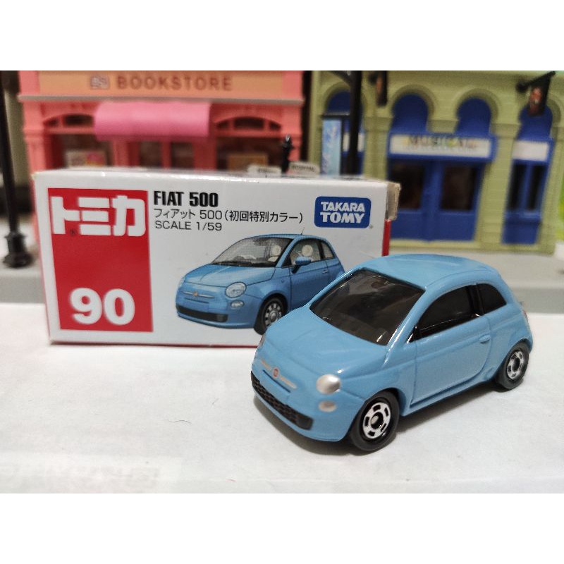 Tomica 90 初回 絕版 Fiat 500 飛雅特 經典小車