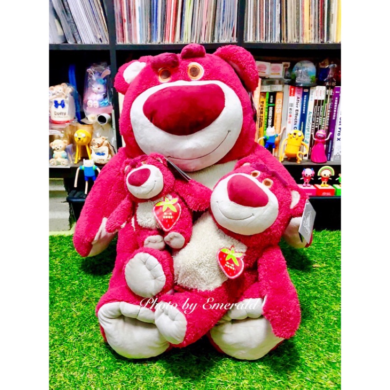 預購 上海迪士尼樂園 限定🍓熊抱哥 草莓熊 玩偶 娃娃 玩具總動員 特大號 草莓香