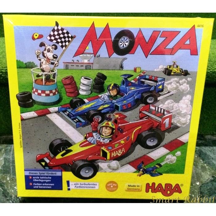 【點子兔】HABA 4416 Monza 小小賽車手 附中文規則