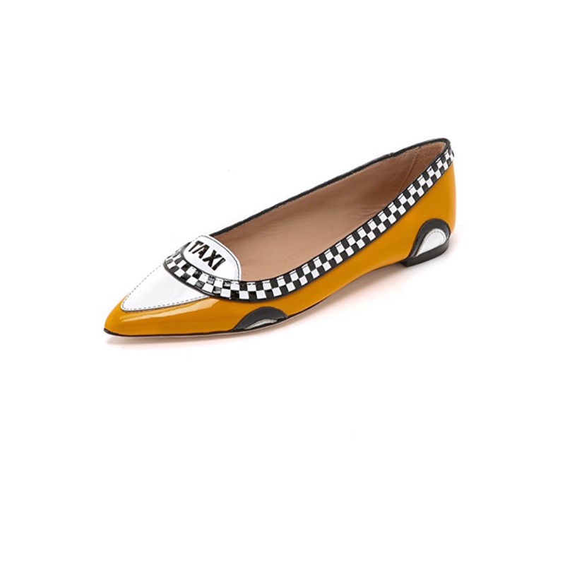 kate spade go taxi flats