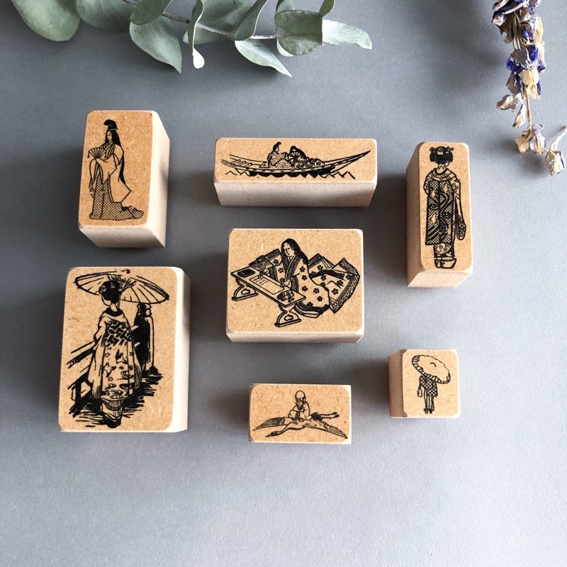 日本田丸印房雪傘男鶴仙人平安船後姿舞妓紫式部静御前傘舞妓日本印章印章田丸印章手帳手帳素材之然 蝦皮購物