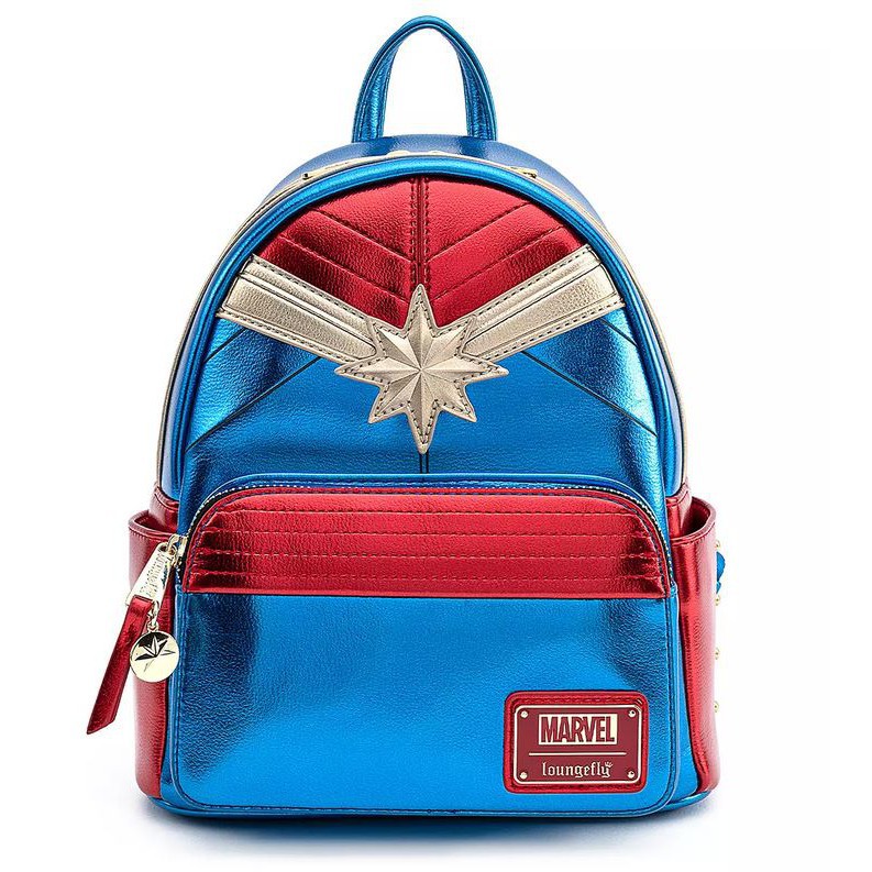 預購 👍正版空運 美國迪士尼 LOUNGEFLY 驚奇超人 Captain Marvel   後背包 包包 背包