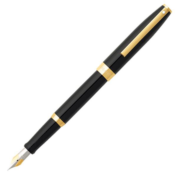 SHEAFFER SAGARIS系列黑桿金夾鋼筆 eslite誠品