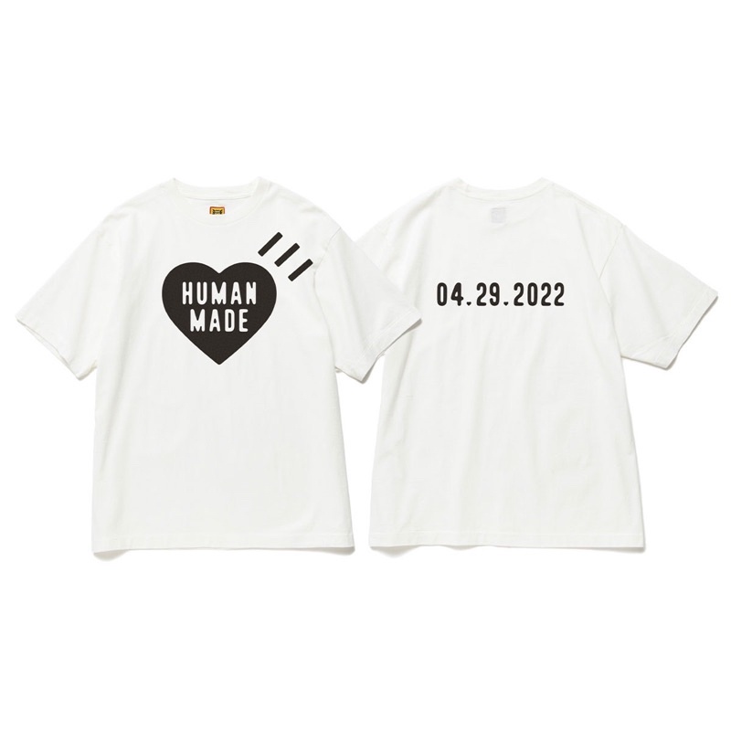 絶対一番安い Human Made Heart Logo T-Shirt ecousarecycling.com