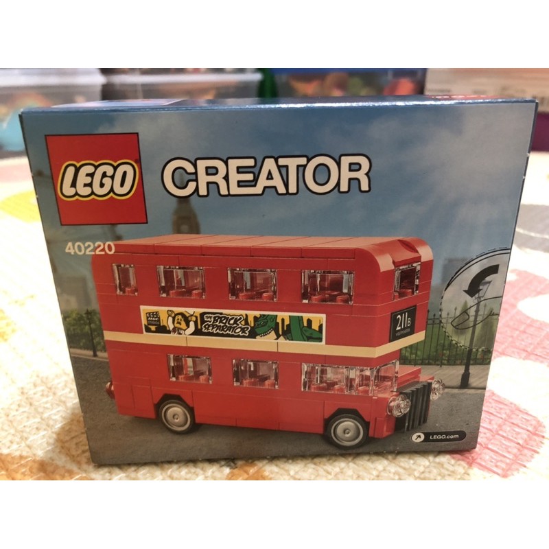 LEGO 40220 倫敦雙層巴士/小雙層巴士