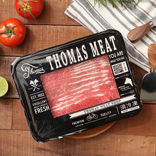 Thomas MEAT 澳洲MB2碳中和羽下火鍋片(穀飼) 200g±5%