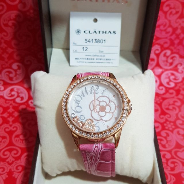 clathas日本購入小香奈兒鑽錶專櫃手錶