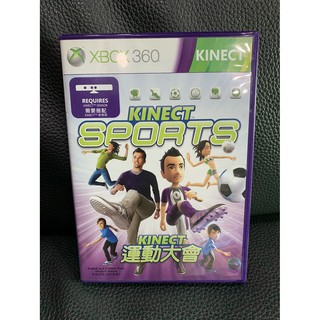 XBOX360 遊戲片 KINECT 運動大會 SPORTS 二手遊戲片 近全新