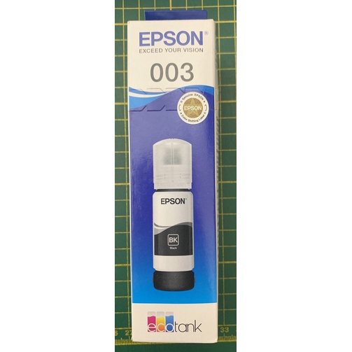 EPSON 原廠盒裝填充墨水 L1110/L3110 /L3116/L3150/L3156/L5190 墨水 只有黑色