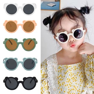 韓國時尚兒童太陽眼鏡 可愛小熊太陽眼鏡 抗紫外線UV400 檢驗合格