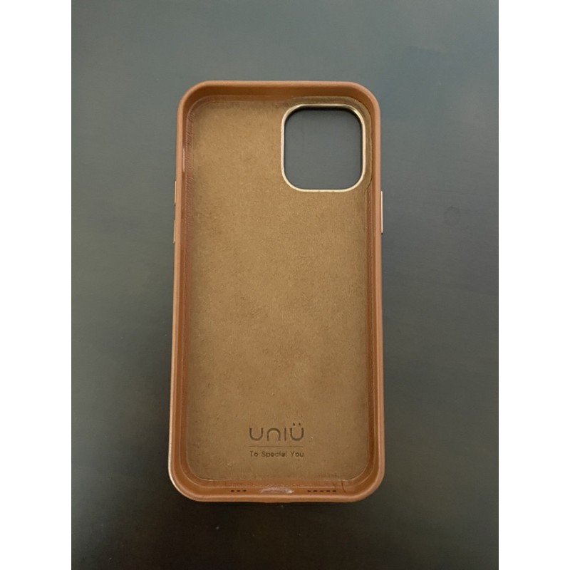 uniu 二手皮革保護套 for iPhone 12/12pro