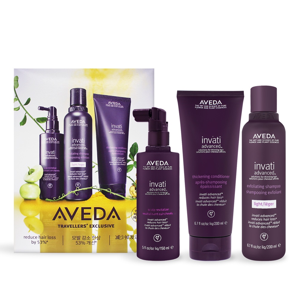 AVEDA 蘊活菁華系列-洗髮精 / 潤髮乳 / 滋養液-國際航空版