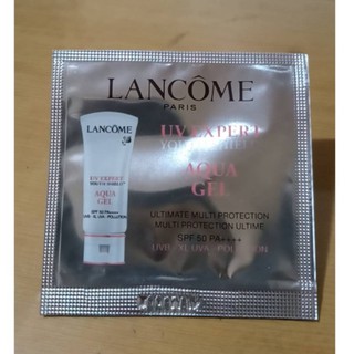 LANCOME 蘭蔻 超輕盈UV水凝露 超輕盈UV提亮素顏霜 1ml BB霜 隔離霜 潤色防曬 素顏霜 試用品 小樣