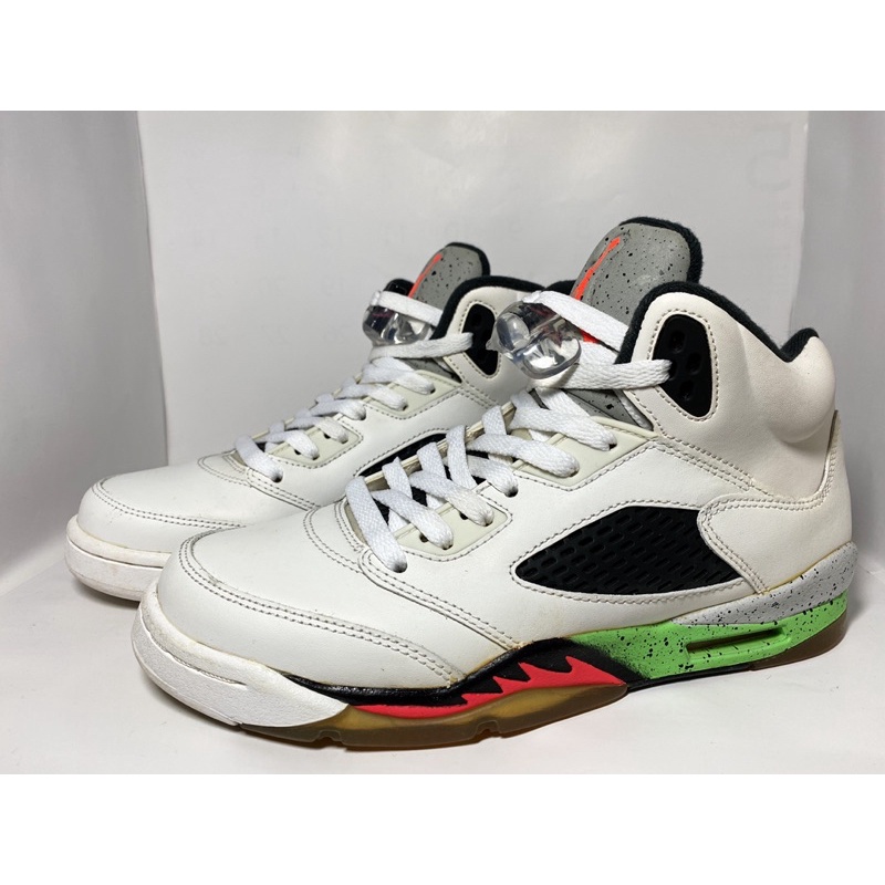 ［免運費］NIKE 耐吉 Air Jordan 5 Retro BG二手 喬丹鞋 女鞋 大童鞋 絕版