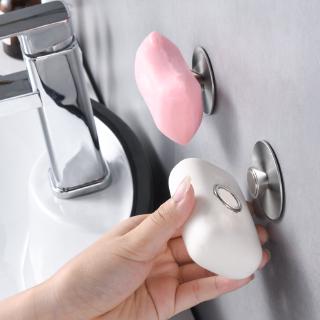 磁性不銹鋼支架壁掛式浴室廚房排水肥皂架創意磁性肥皂盤