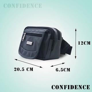 加賀皮件 Confidence 造型腰包/時尚潮流達人必備品/休閒多層收納 CB-2291