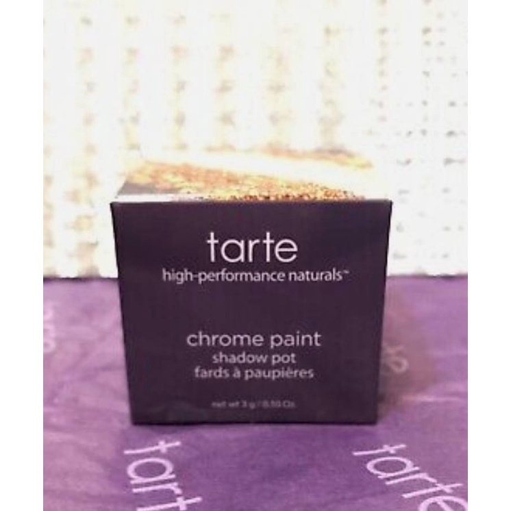 全新現貨  Tarte Chrome Paint Shadow Pot  閃耀眼影霜