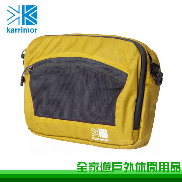 【全家遊戶外】Karrimor JP trek carry front bag 側背包/胸前包 Gold 金/運動包