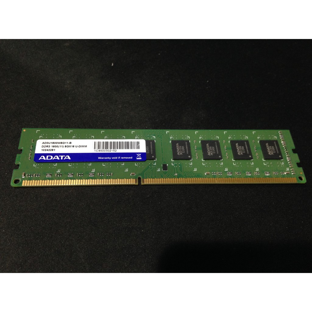 威剛 DDR3 1333 1600 4G  終保