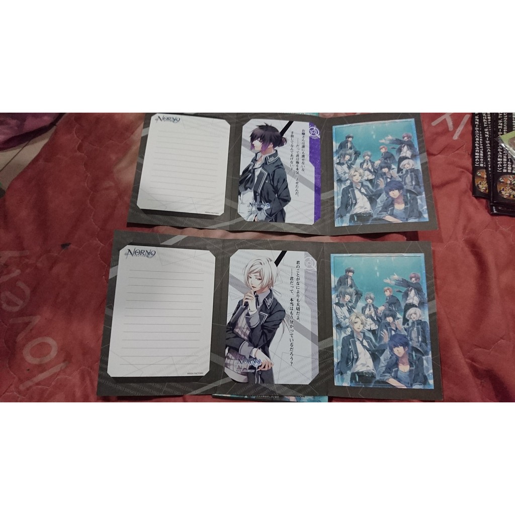 Norn9 命運九重奏乙女遊戲寫真卡明信片收藏卡otomate 加賀見一月二條朔也 蝦皮購物