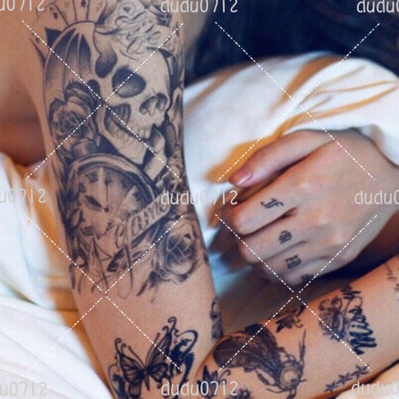 暫時性刺青刮刮刮使用方法顏料單買這裡下標 蝦皮購物