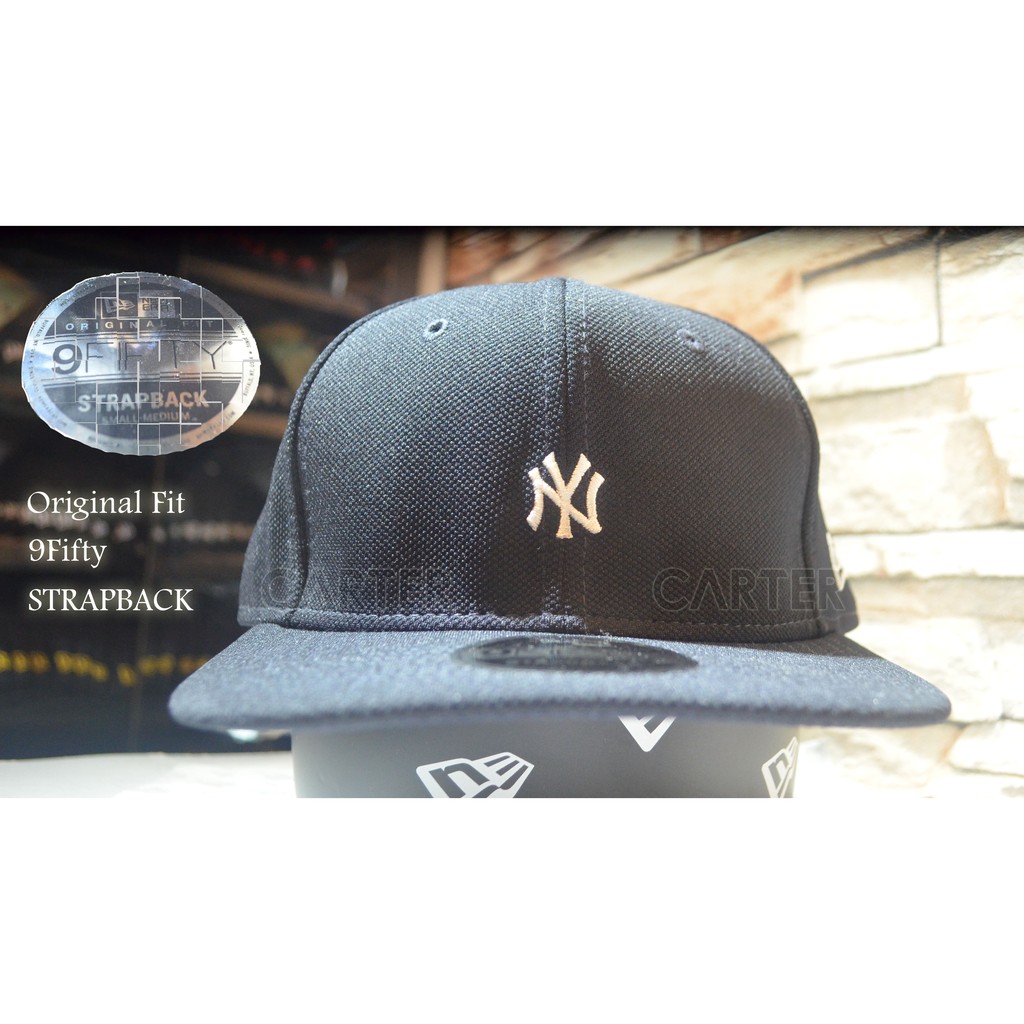 Kritiek band Middelen New Era NY Yankees Original Fit Strapback 9Fifty 紐約洋基後扣可調帽| 蝦皮購物