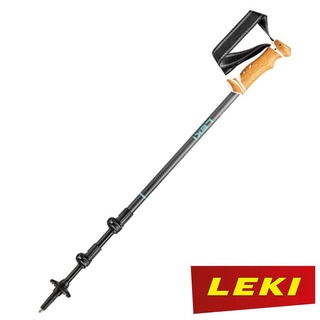 【德國 LEKI 】Lhasa 軟木直把輕量鋁合金雙快扣登山杖 65222211