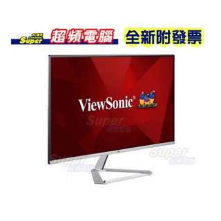 【超頻電腦】ViewSonic 優派 VX2476-SH 24吋 護眼無邊框IPS美型螢幕