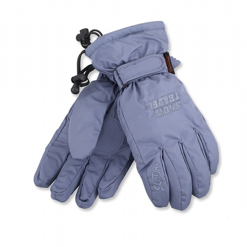 SNOWTRAVEL 兩件式防水透氣手套 (灰藍)[STAR003-CFCK]