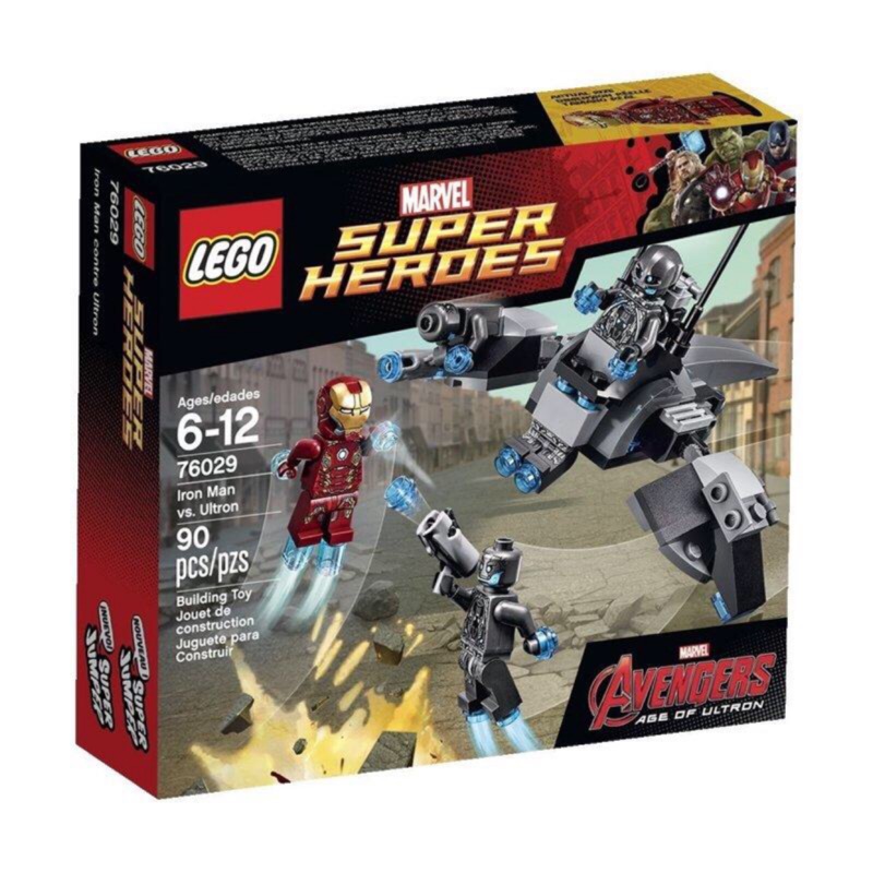 LEGO 76029 鋼鐵人vs 奧創機器人 全新未拆封 正版