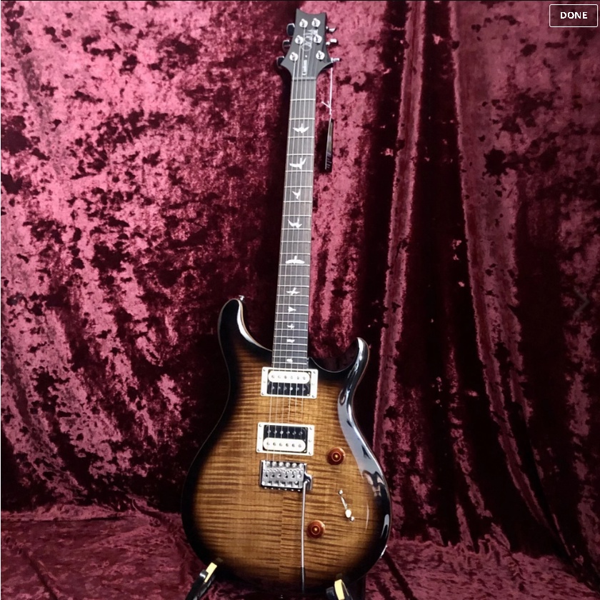 PRS SE Custom 24 系列 黑金虎紋