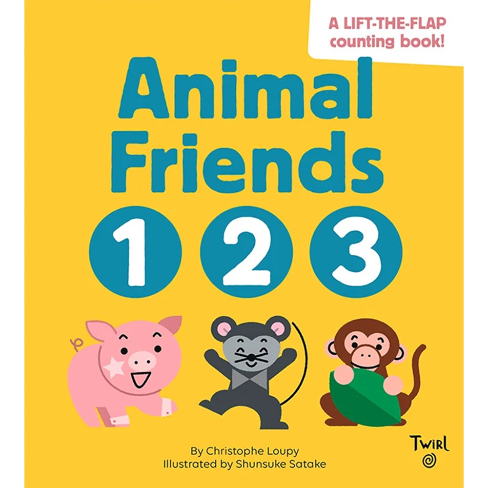Animal Friends 123 翻翻書（外文書）