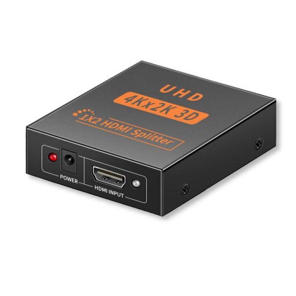 4K HDMI 1進2出分配器(同步顯示)-KVM133
