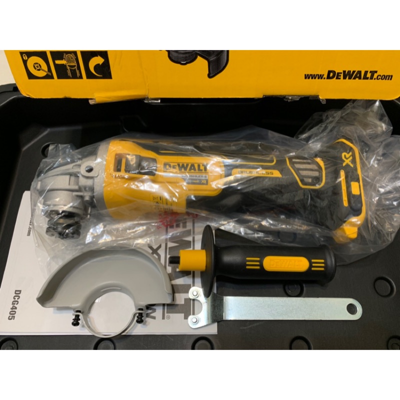 「十全外匯工具」全新公司貨  DEWALT 得偉 砂輪機 DCG405