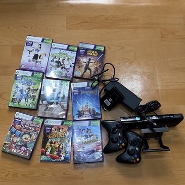 原廠 XBOX 360 遊戲 Kinect 無線手把 變壓器 原廠硬碟250G