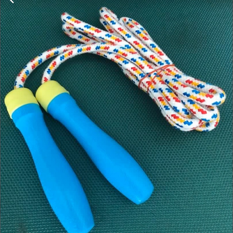 跳繩，無敵牌跳繩，棉彩虹繩，可調整長度設計