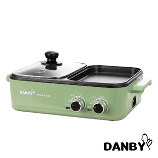 丹比DANBY 雙溫控 火烤兩用 輕食鍋 DB-1BHP
